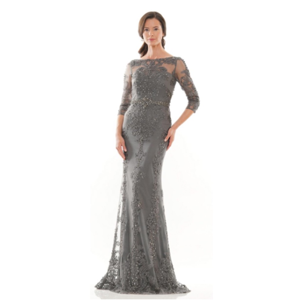 Marsoni By Colors Dress (Color: Charcoal) STYLE #MV1123, Size 10